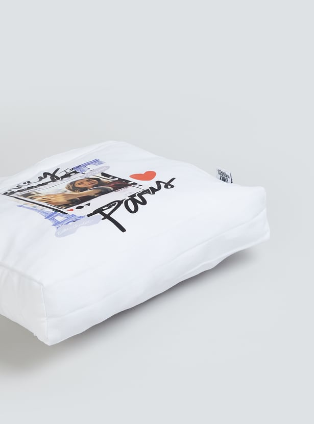 Women Emily In Paris Printed Shopper Bag