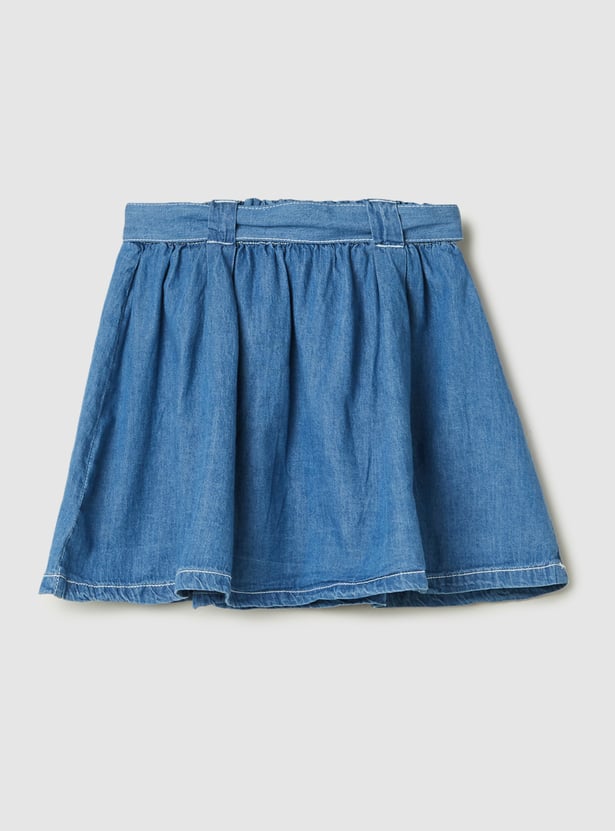 Girls Denim Skirt