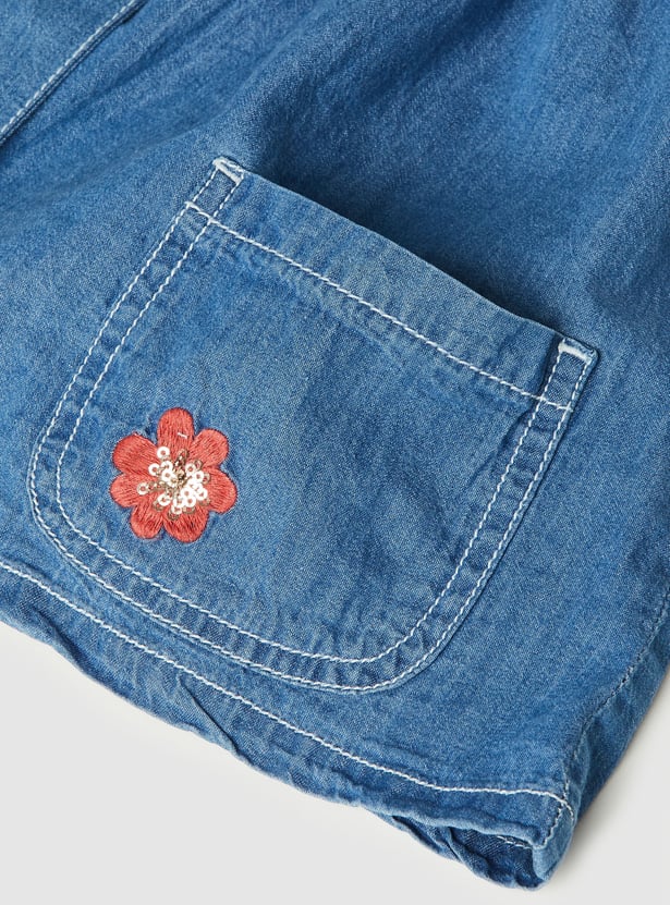 Girls Denim Skirt