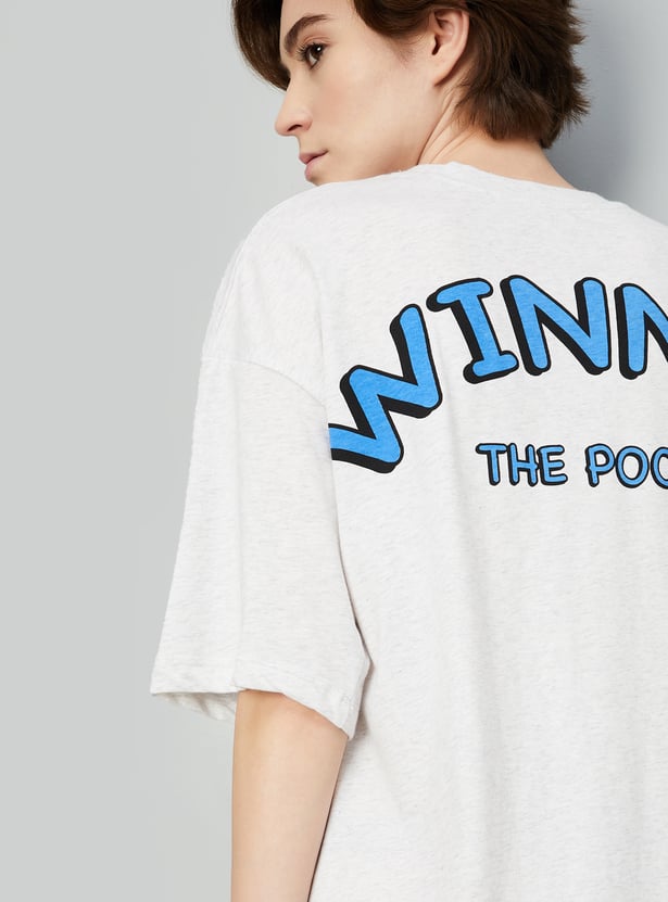 Women Winnie The Pooh Printed Chemise