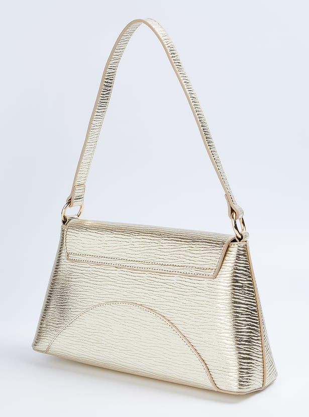 Women Metallic Envelope Shoulder Bag