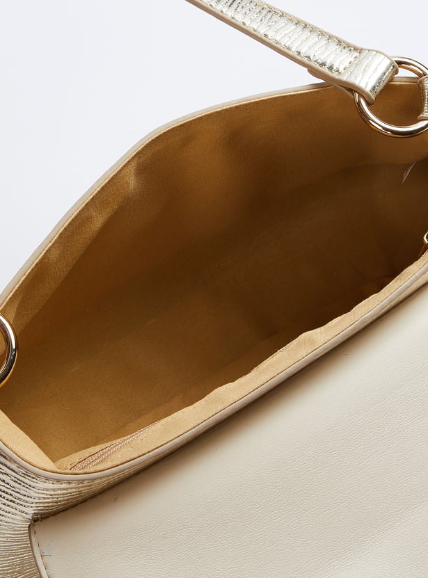 Women Metallic Envelope Shoulder Bag