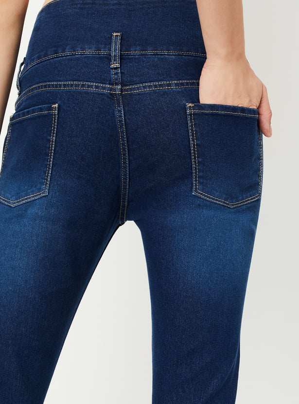 Women Washed Skinny Fit Jeans