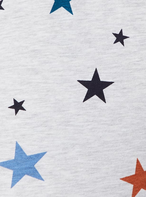 Women Star Printed Pyjamas