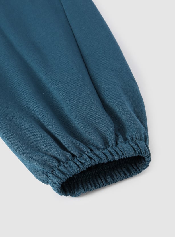 Boys Solid Cargo Joggers