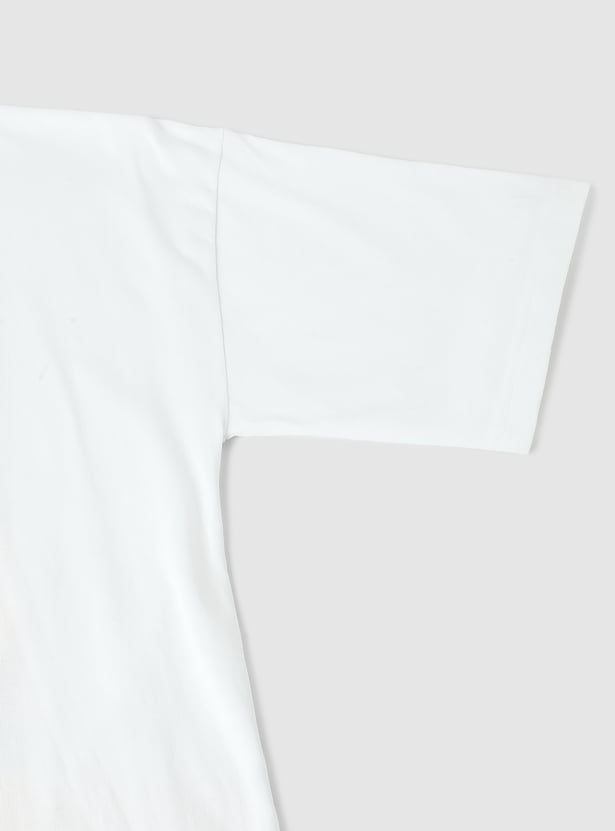 Boys Oversized Naruto Printed T-shirt