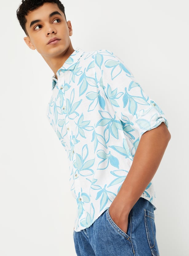 Boys All-Over Printed Shirt