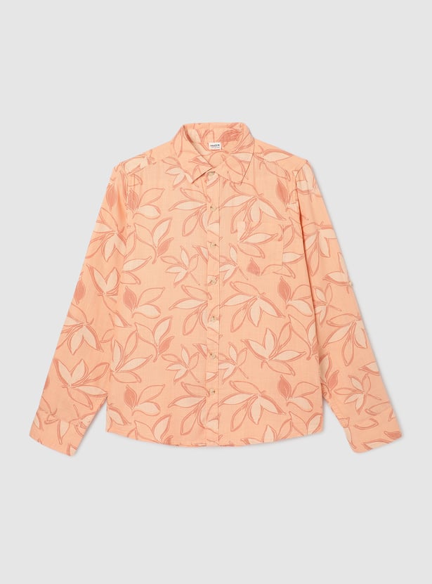 Boys All-Over Printed Shirt