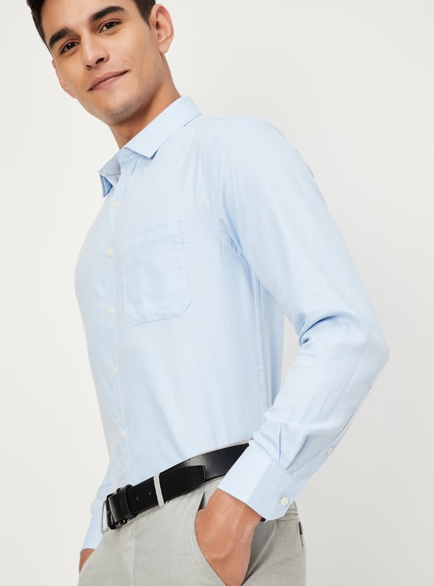 Men Regular Fit Woven Formal Shirt