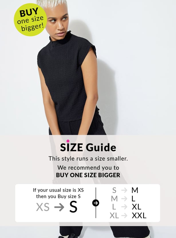 URB_N Women Textured Top