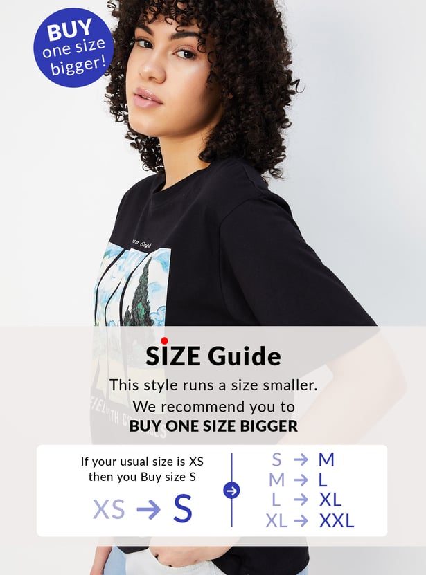 Women Graphic Printed T-shirt