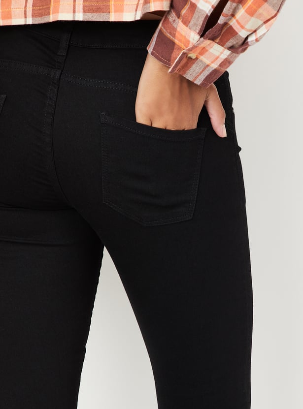 Women Skinny Fit Push-Up Jeans