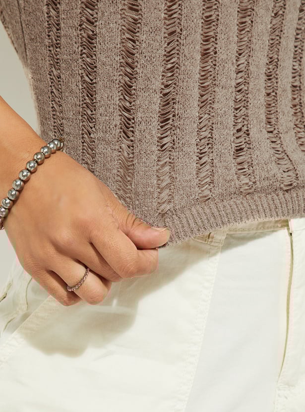 ALAYA F x URB_N Women High Neck Sweater