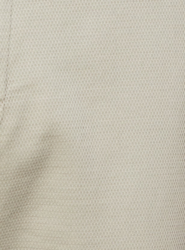 Men Solid Flexi Waist Slim Fit Chinos