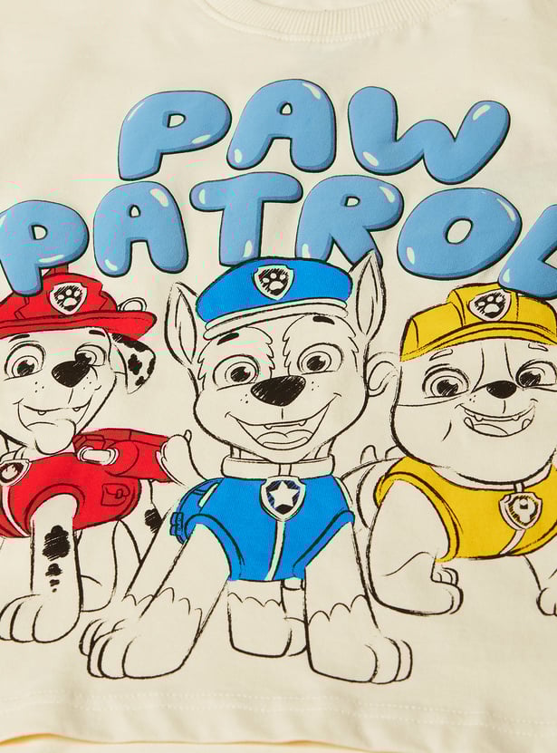 Boys Paw Patrol Print T-shirt