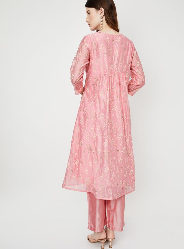 Women Printed Kalidar Kurta