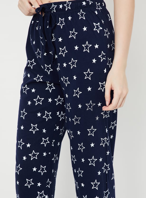 Women Printed PJ Set