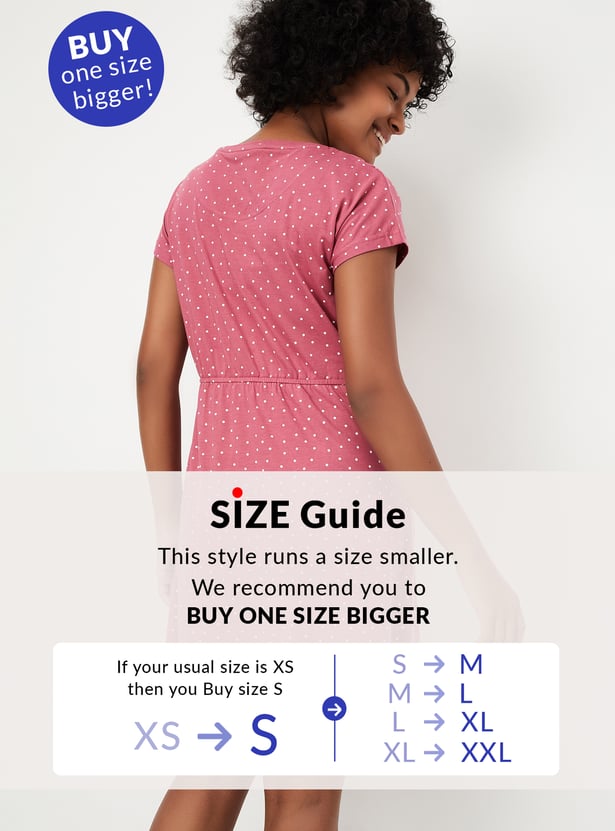 Women Printed Chemise