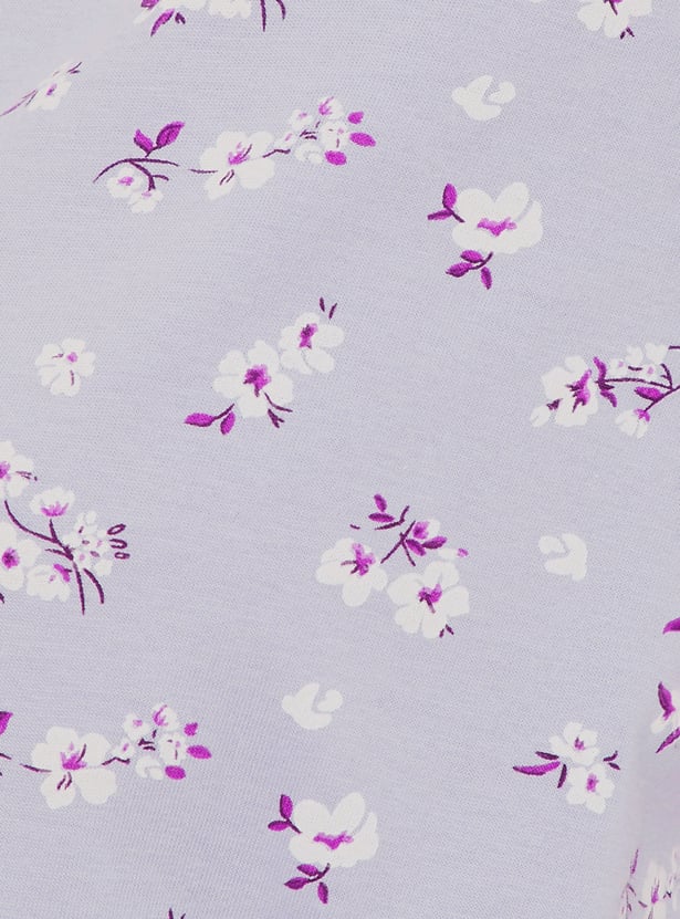 Women Floral Printed Nightgown