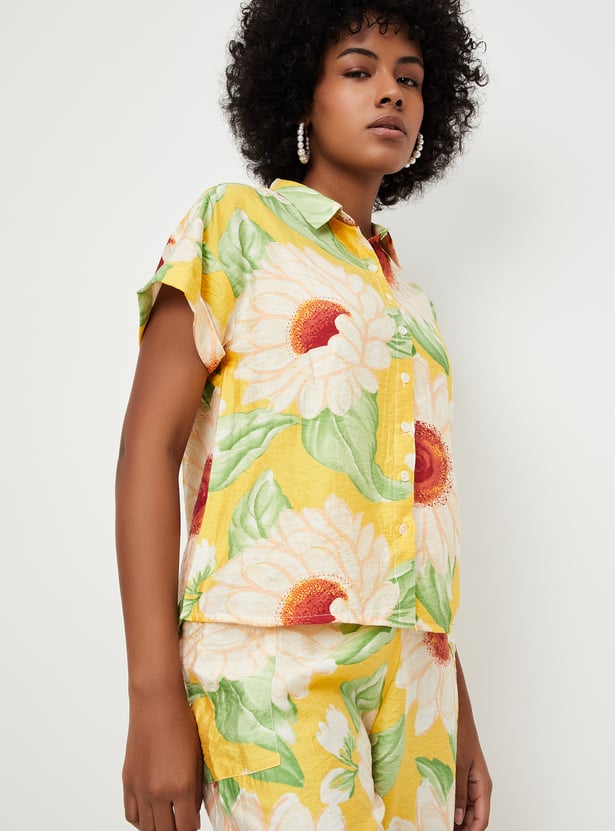 Women Floral Printed Shirt