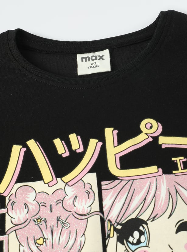 Girls Printed Short Set