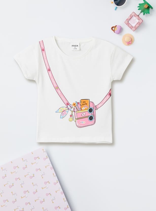 Girls Printed Short Set