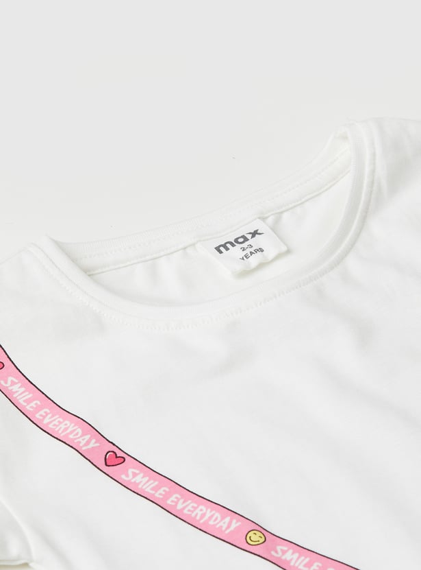 Girls Printed Short Set