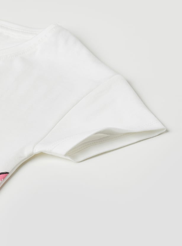 Girls Printed Short Set