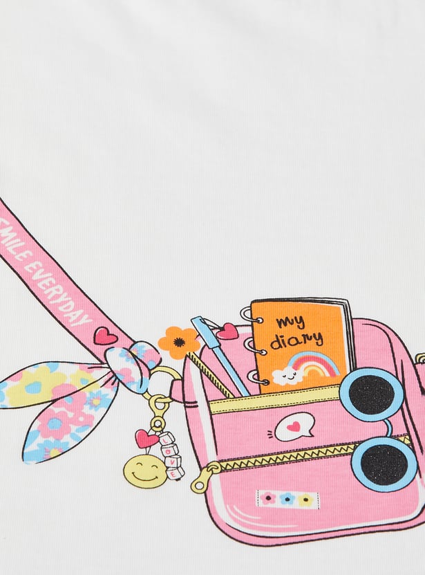 Girls Printed Short Set