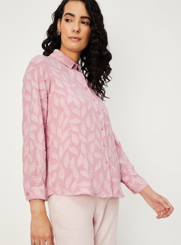 Women Jacquard Shirt