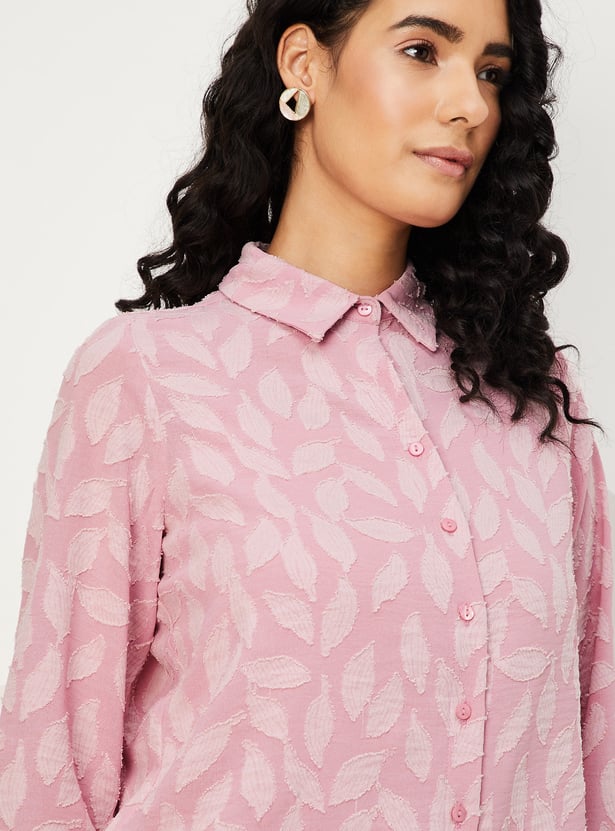 Women Jacquard Shirt