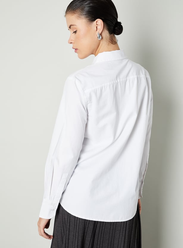 Women Solid Shirt