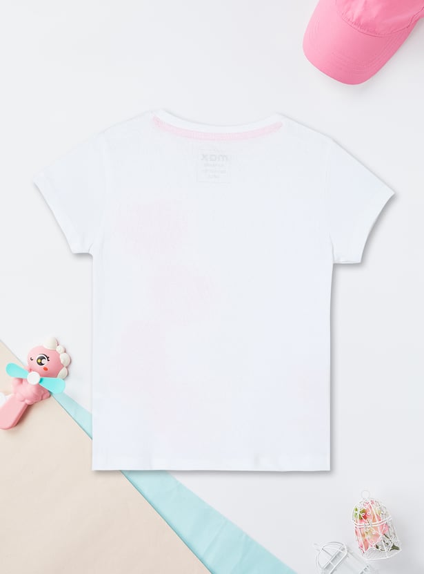 Girls Graphic Printed T-shirt