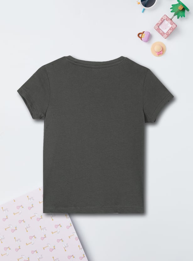 Girls Graphic Printed T-shirt