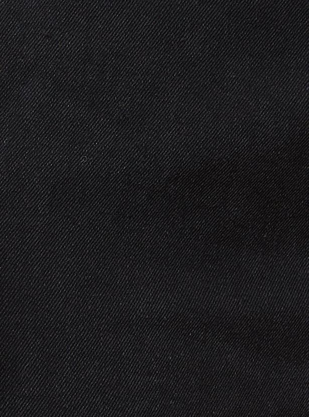 Women Solid Cargo Jeans