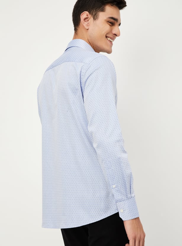 Men Regular Fit Woven Formal Shirt