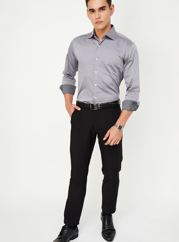 Men Regular Fit Woven Formal Shirt