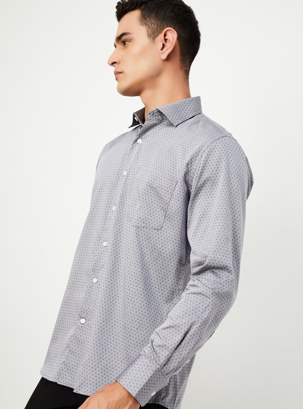 Men Regular Fit Woven Formal Shirt