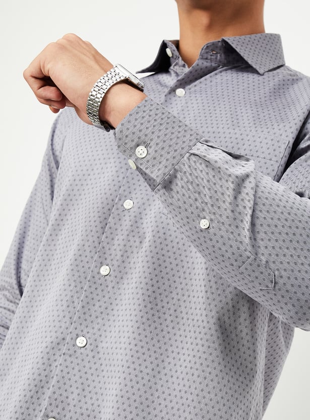 Men Regular Fit Woven Formal Shirt