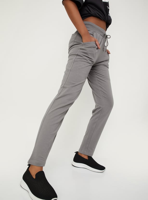 Women Solid Sports Track Pants