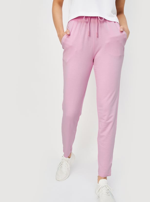 Women Solid Sports Track Pants