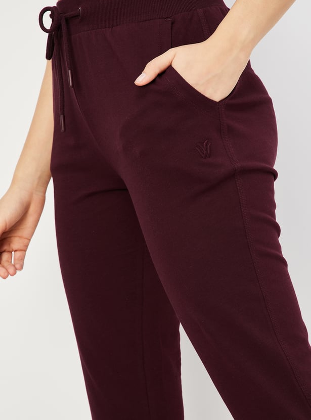 Women Solid Sports Track Pants