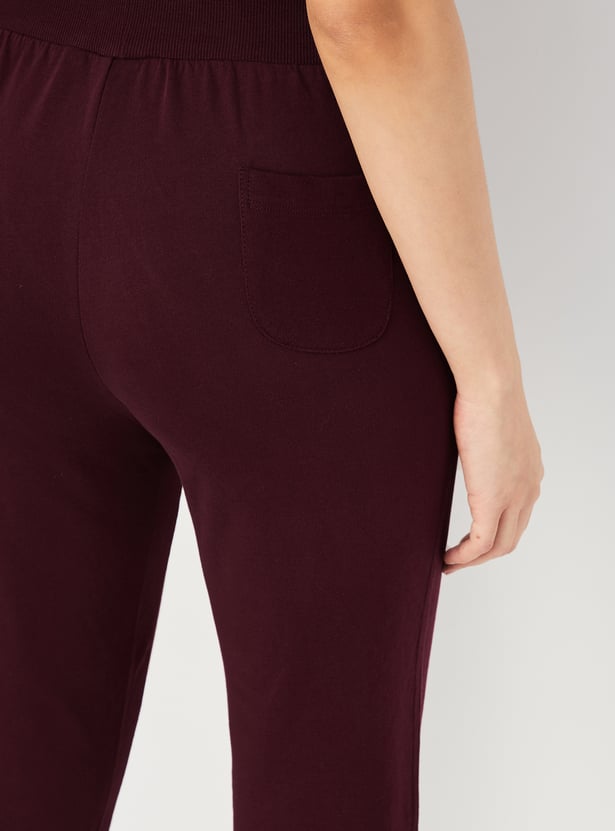 Women Solid Sports Track Pants