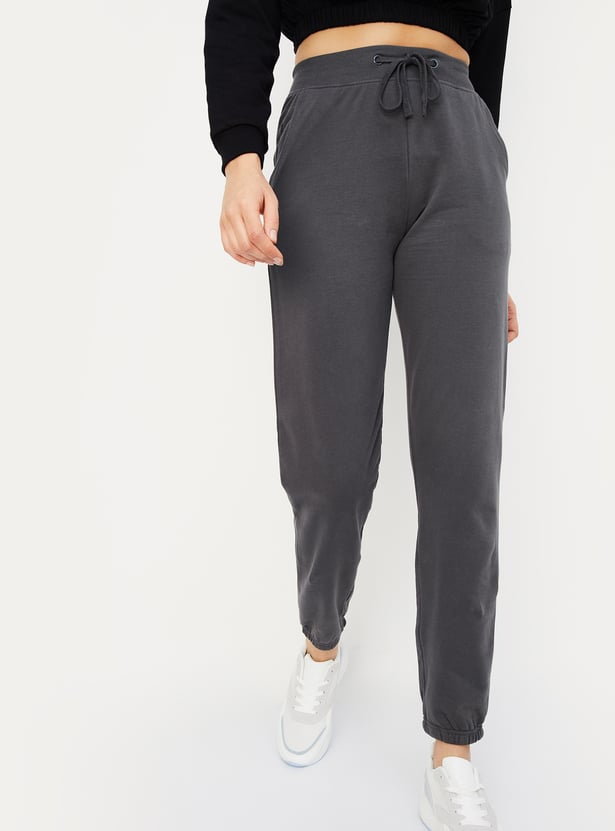 Women Solid Sports Joggers