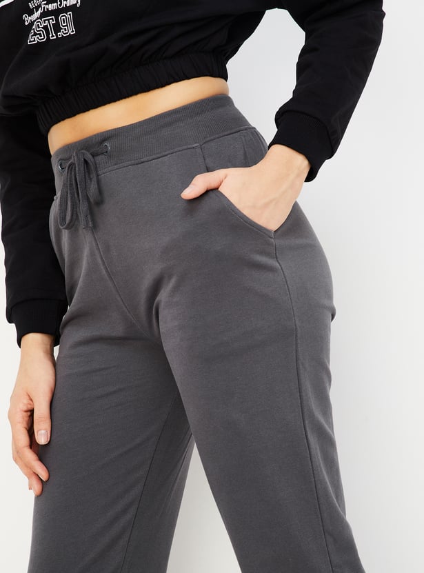 Women Solid Sports Joggers