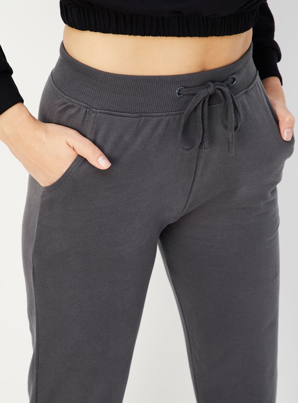 Women Solid Sports Joggers