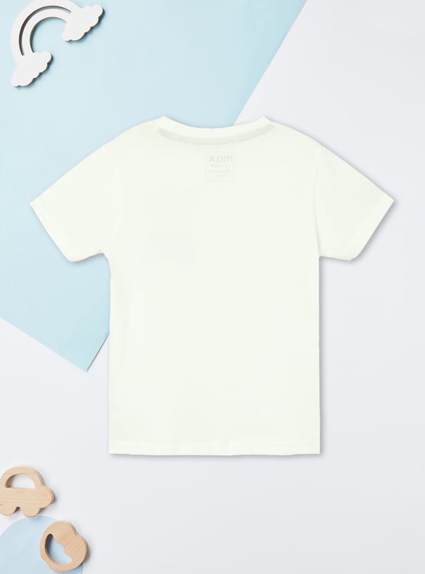 Boys Placement Printed T-shirt