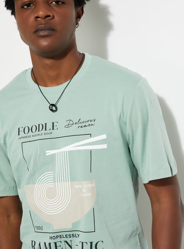 URB_N Men Regular Fit Graphic Printed T-shirt