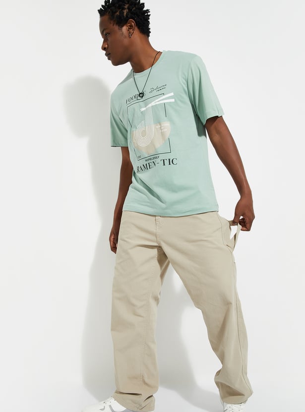 URB_N Men Regular Fit Graphic Printed T-shirt