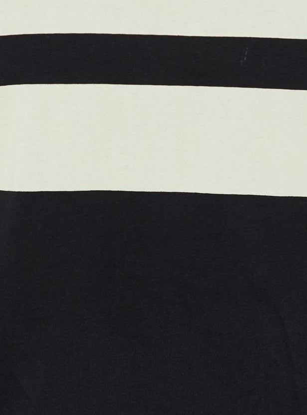 URB_N Men Regular Fit Striped T-shirt